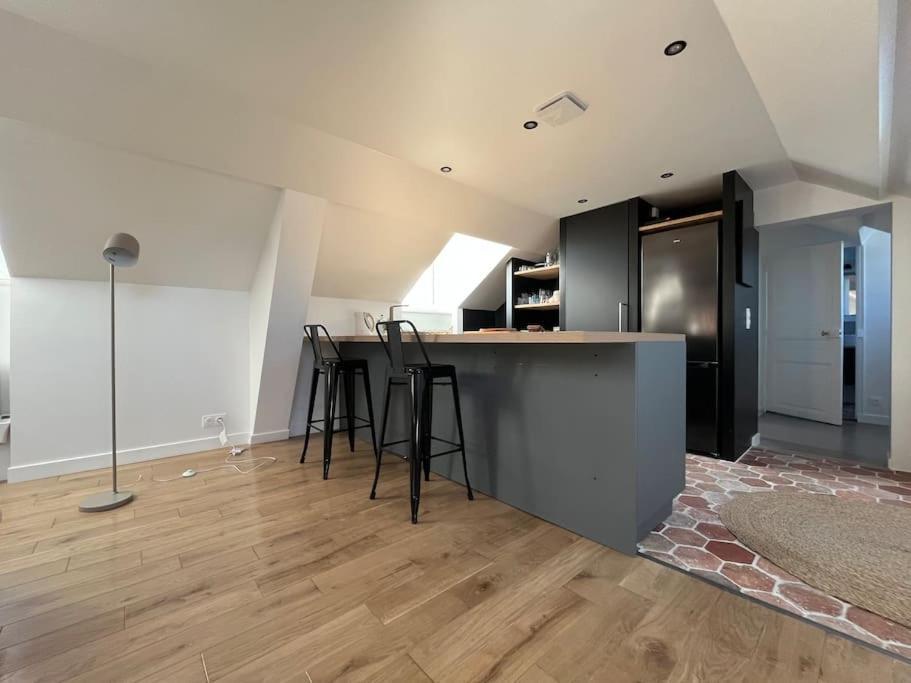 Sur Les Toits De Fontainebleau - Hypercentre Appartement Buitenkant foto