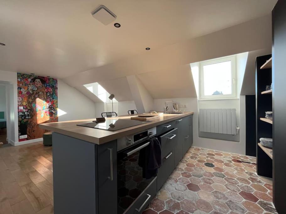 Sur Les Toits De Fontainebleau - Hypercentre Appartement Buitenkant foto